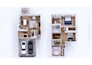create a detailed 3d floor plan rendering from your plans or references